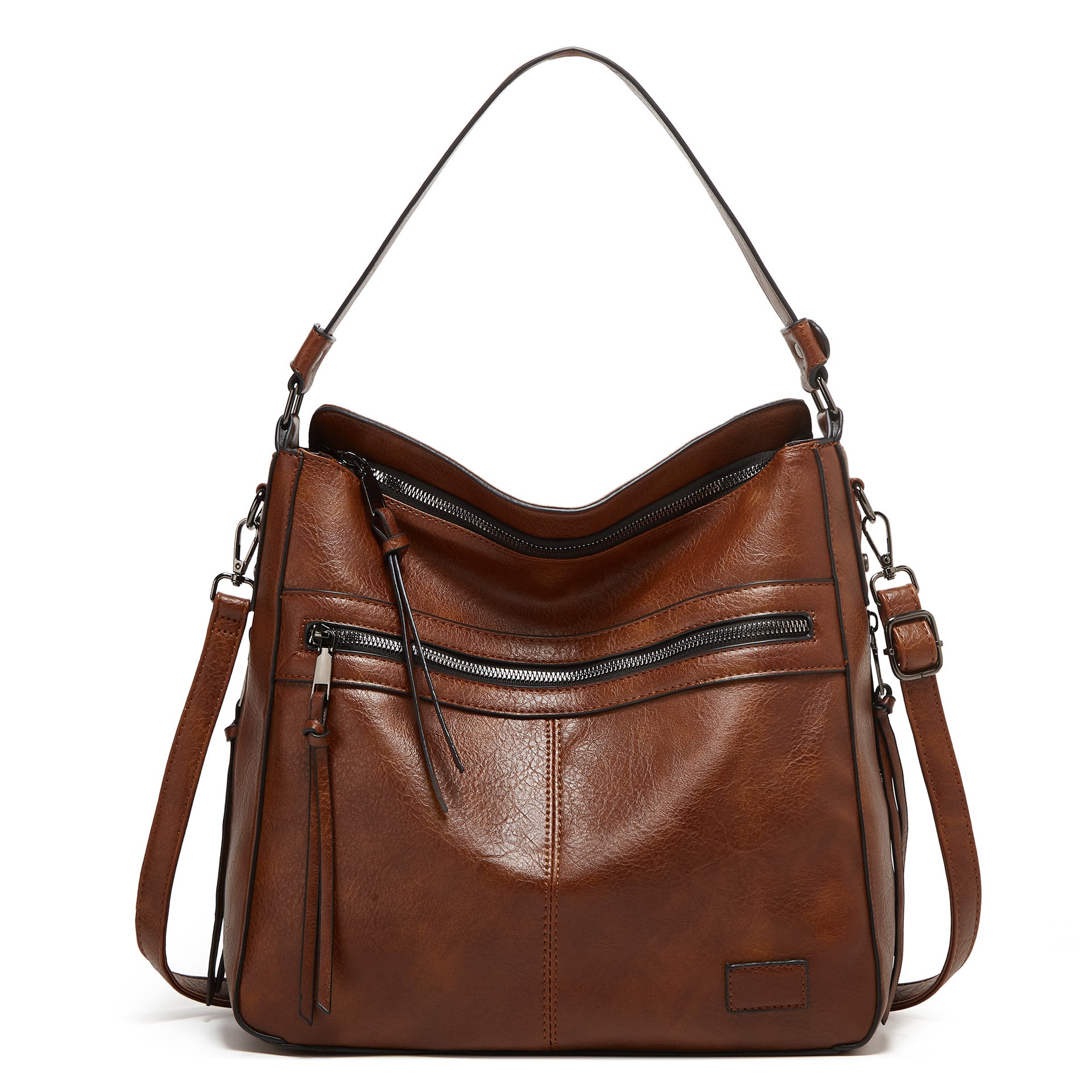 Women's Handbag Fashion Zipper Shoulder Crossbody Bags Casual Commuting Large Capacity Totes